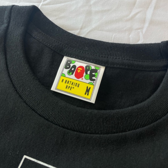 Bape Katana Big Ape Head Tee Black Medium - Picture 5 of 7